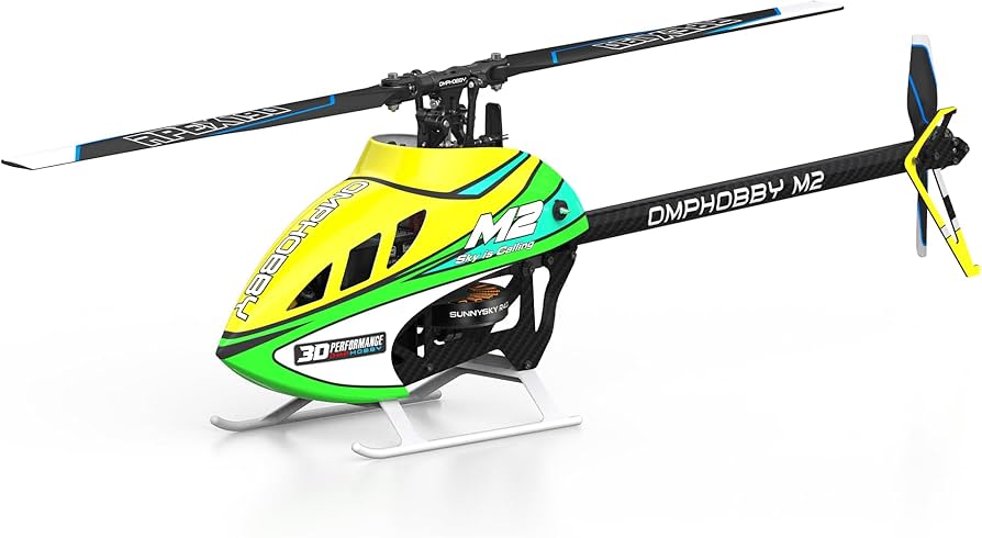 Amazon.com: OMPHOBBY M2 V3 PRO RC Helicopter for Adults, Support